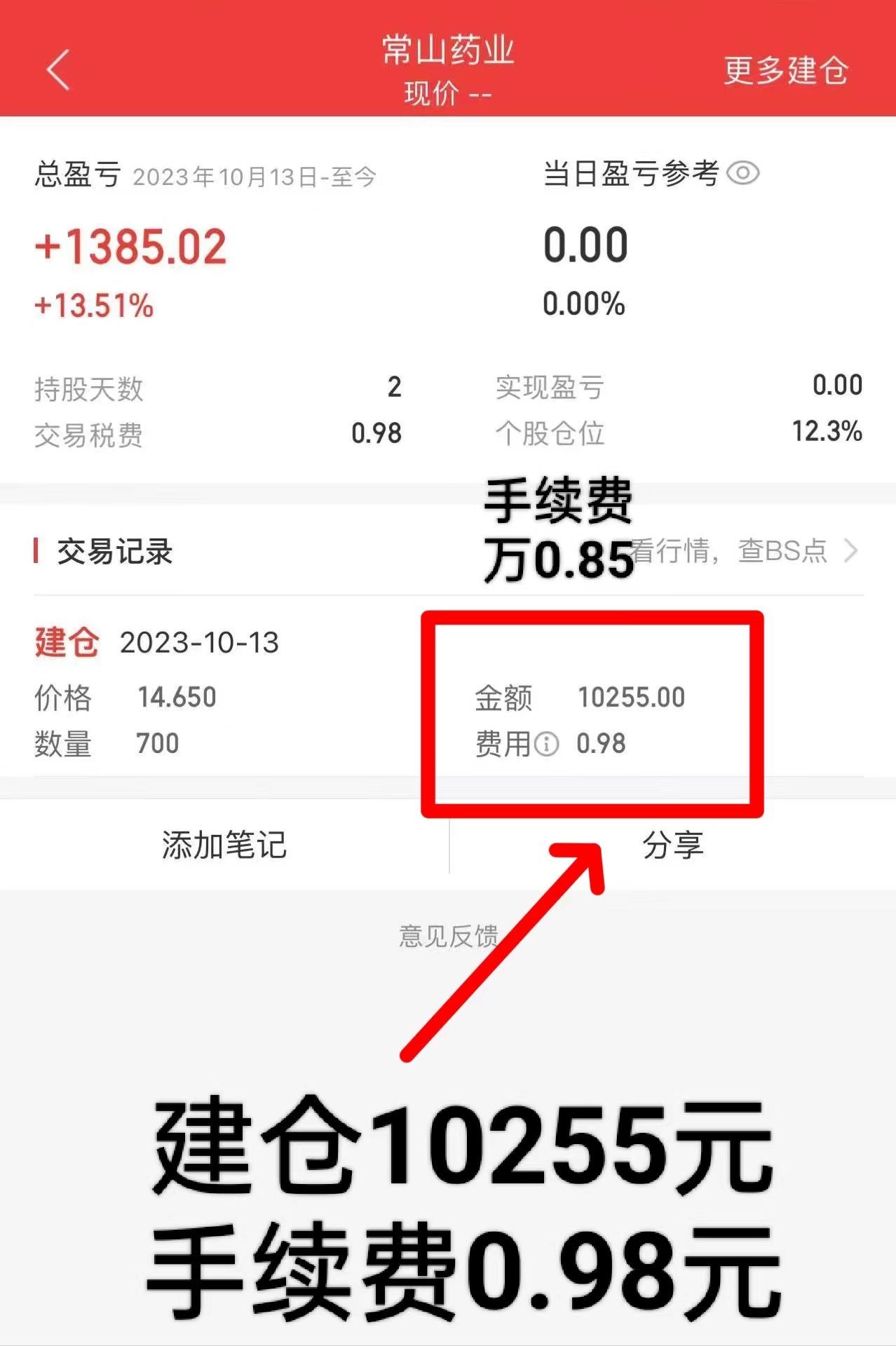 股票买卖手续费怎么算（股票手续费万一免五，交易一万元能省下多少费用）(图2)