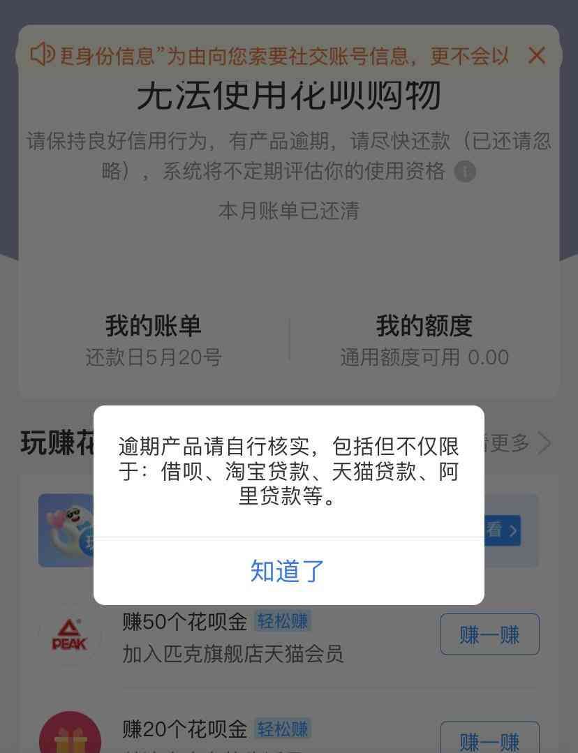 蚂蚁借呗逾期坐牢案例（我欠借呗6万块钱逾期1年，无力偿还，会上征信吗？会被判刑吗）(图1)