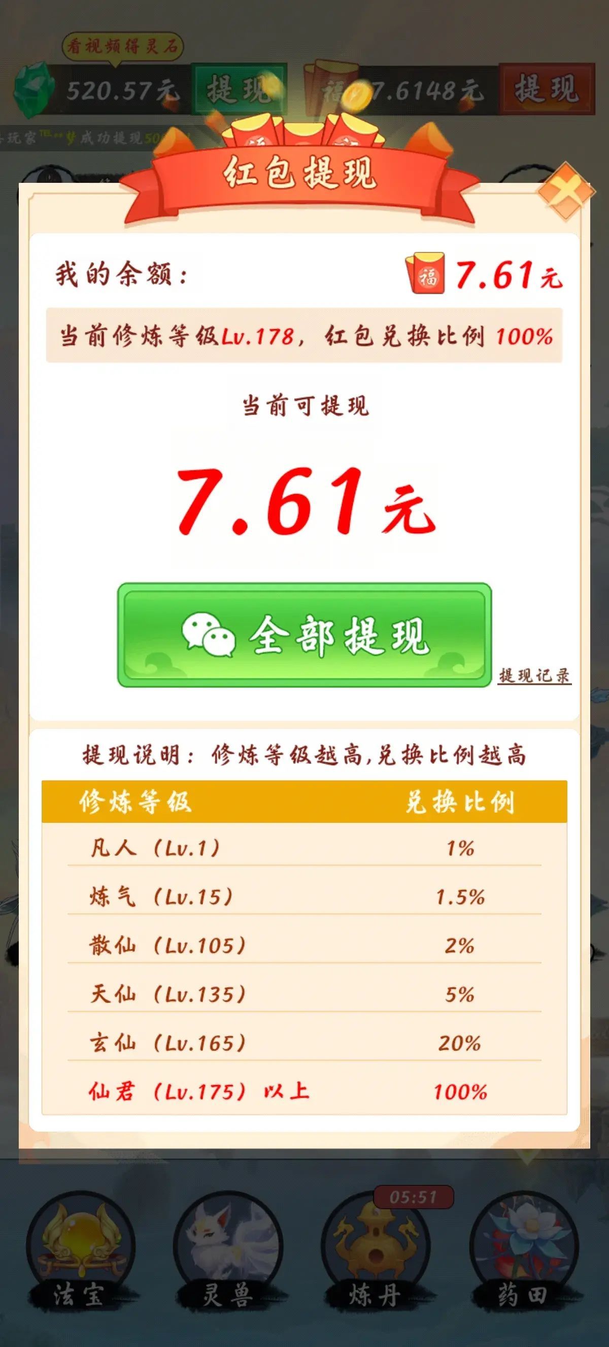 真正能赚钱提现的游戏（不简单修仙小游戏真的能够提现红包吗？）(图2)