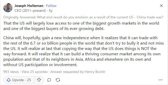 中美贸易战的影响（美论坛：美国发起对中国的贸易战对世界有何影响？网友：几乎没有）(图4)